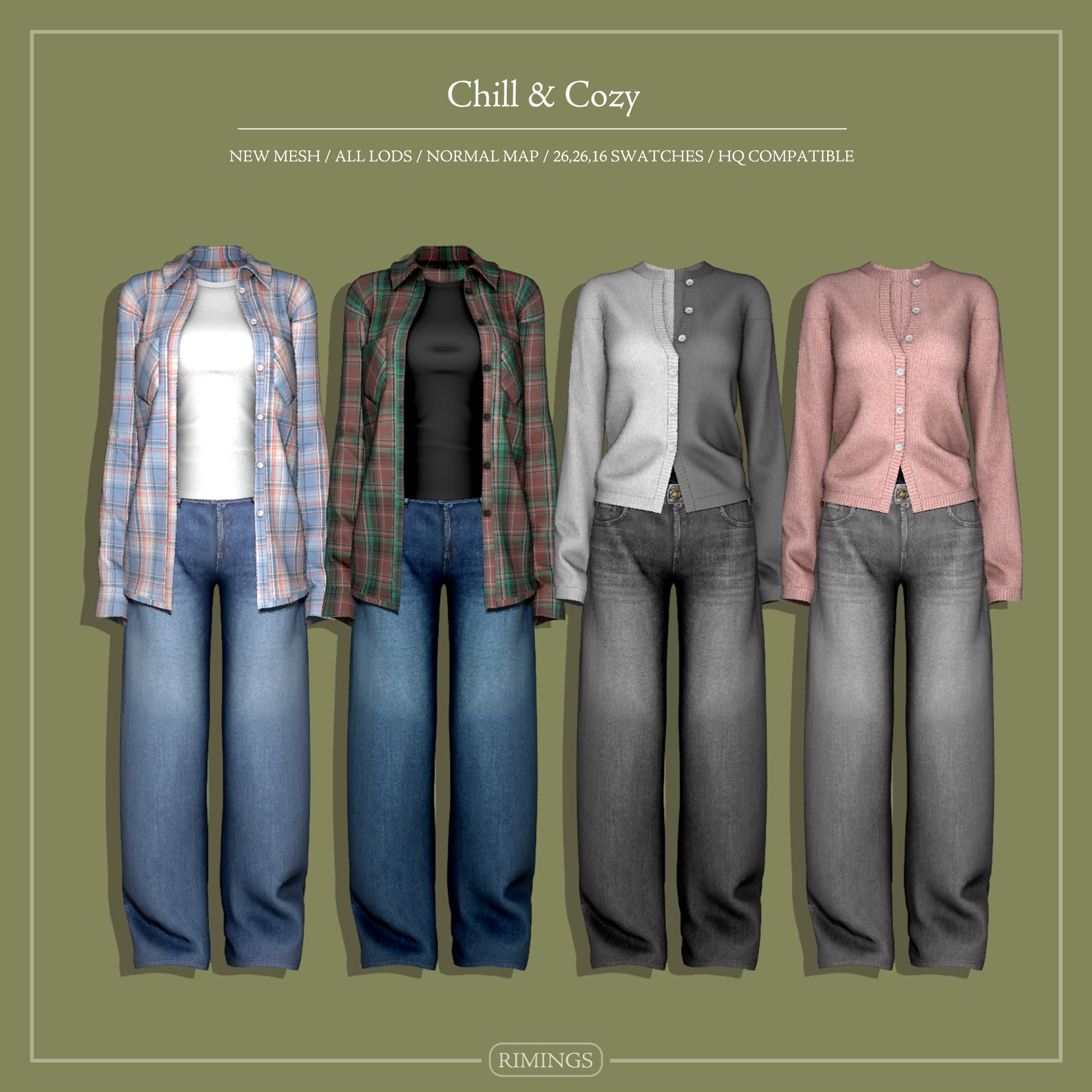 Сет одежды Chill & Cozy